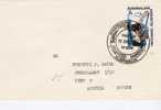 AA002/ Antarctic,  Ergänzungswert 7 C, 1966, FDC Nach Wien - Brieven En Documenten