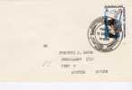 AA002/ Antarctic,  Ergänzungswert 7 C, 1966, FDC Nach Wien - Briefe U. Dokumente
