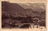 CPA.   ENVIRON DE BELLEGARDE.  Le Pont Du Moulin De Pierre Et Les Montagnes Du Jura.  (port Gratuis) - Bellegarde-sur-Valserine