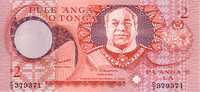 TONGA   2 Pa´Anga   Non Daté (1995)   Pick 32     ***** BILLET  NEUF ***** - Tonga