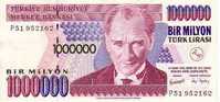 TURQUIE   1 000 000 Lira   Non Daté (1998)   Pick 213     ****** BILLET  NEUF ****** - Turchia