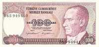 TURQUIE   100 Lira  Non Daté (1984)  Pick 194a  ***** BILLET  NEUF **** - Turchia