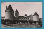 CP CIRCULEE BOURGANEUF - L'EGLISE ET LES TOURS - TOUR DU ZIZIM - TOUR LASTIC - Bourganeuf