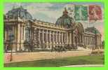 PARIS - CHAMPS-ÉLYSÉES - LE PETIT PALAIS - ANIMÉE - DOS VERT - CIRCULÉE EN 1923 - ABEILLE - - Champs-Elysées