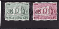 Saint-Marin  Yv.no. 732/3 Neufs** - 1969