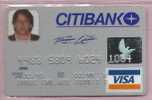 COLOMBIA- 1999- " CITIBANK " - PHOTOCARD-VISA - CREDIT CARD- CARTE BANCAIRE - Credit Cards (Exp. Date Min. 10 Years)