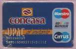 COLOMBIA- 1996- " DEBIT-UPAC " -CONCASA- DEBIT CARD- CARTE BANCAIRE - Credit Cards (Exp. Date Min. 10 Years)