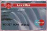 COLOMBIA- 1998- " DEBIT  " - LAS VILLAS - DEBIT CARD- CARTE BANCAIRE - Carte Di Credito (scadenza Min. 10 Anni)