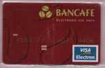 COLOMBIA- 1999 - " DEBIT " - BANCAFE - VISA  -  CARTE BANCAIRE - Credit Cards (Exp. Date Min. 10 Years)