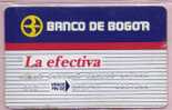 COLOMBIA- 1997 - " LA EFECTIVA-CARD " - BANCO DE BOGOTA - VISA - CARTE BANCAIRE - Tarjetas De Crédito (caducidad Min 10 Años)