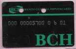 COLOMBIA- 1996 - " DEBIT CARD  " - B.C.H. - DEBIT CARD - CARTE BANCAIRE - Tarjetas De Crédito (caducidad Min 10 Años)