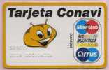 COLOMBIA- 1998 - " TARJETA CONAVI " - CONAVI - DEBIT  CARD -TYPE # 7-  CARTE BANCAIRE - Cartes De Crédit (expiration Min. 10 Ans)