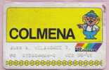 COLOMBIA- 1998 - " DEBIT CARD " - COLMENA  - TYPE # 1 -  CARTE BANCAIRE - Tarjetas De Crédito (caducidad Min 10 Años)