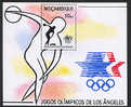 MOZAMBIQUE 1983, J.O. LOS ANGELES, LANCER DISQUE, 1 Bloc, Neuf / Mint. R213 - Sommer 1984: Los Angeles