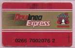 COLOMBIA- 1999 - " DAVILINEA " - BANCO DAVIVIENDA - DEBIT  CARD - TYPE # 7- CARTE BANCAIRE - Carte Di Credito (scadenza Min. 10 Anni)