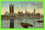 LONDON, UK  - HOUSES OF PARLIAMENT - CARD TRAVEL - - Houses Of Parliament