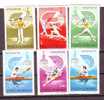 Romania 1980  OLYMPIC GAMES MOSKOVA,ROWING,SCRIME,TIR ETC Mint Full Set,MNH,OG. - Canoa