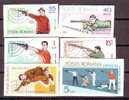 Romania 1965  EUROPEAN CAMPIONSHIP,TIR Mint Full Set,MNH,OG.MI. Nr.2413/18.imperf/nondant - Tir (Armes)