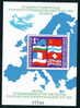 3186 Bulgaria 1982 EUROPA KSZE BLOCK ** MNH / FLAG - FRANCE / Konferenz Uber Sicherheit Und Zusammenarbeit In Europa - Blocchi & Foglietti
