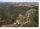 Najac : Vue Générale Aérienne , Le Château - Najac