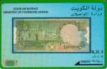 KUWAIT  5 D  BANKNOTE  BANKNOTES  MONEY CODE: 14KWTB  GPT  READ DESCRIPTION !! - Koeweit