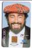 LUCIANO PAVAROTTI - Mexico Old Chip Card ) * Opera Tenor Classic Music Musique Musik Musica Musical Italy Italia Related - Music