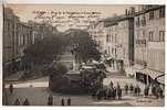 Delcampe - CPA 34 PEZENAS - Place De La Republique Et Cours Moliere - Pezenas