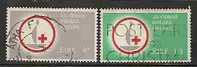 IRELAND - RED CROSS CENTENARY 1963  Yvert # 161/162 - SG # 197/198 - VF USED - Autres & Non Classés