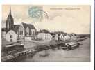 CPA----89-----Pont Sur Yonne -----QUAI NICOLAS DE VERES----EGLISE - Pont Sur Yonne