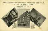 75-PARIS10e-211 Rue LAFAYETTE-VIIIe CONGRES Du SYNDICAT NATIONAL Des P.T.T. Du 3 Au 6 MAI 1926-IMMEUBLE  C.G.T. - Arrondissement: 10