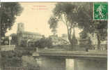 88.  NEUFCHÂTEAU. PLACE DU MONUMENT. PONT. GROS PLAN. 1912 - Neufchateau