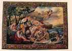 CPSM .AUBUSSON(CAPITALE DE LA TAPISSERIE)."LENLEVEMENT D´EUROPE". - Aubusson