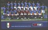 ITALY - C&C CATALOGUE - F4292 - FOOTBALL SET 1/8 - NATIONAL TEAM - Öff. Themen-TK