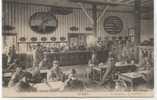 CANTINE DES 2 DRAPEAUX CROIX ROUGE AMERICAINE CHALONS SUR MARNE LE BUFFET 1918 - Rotes Kreuz