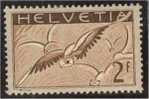 SWITZERLAND, 2 FRANCS AIRPOST 1930, ORDINARY PAPER UNUSED - Unused Stamps