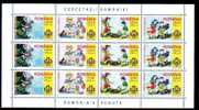 Romania 2005 -MS - 3X4 Val. - Unused Stamps