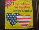 DISQUE EN VINYLE DE :   " CAPTAIN & TENNILLE       " LOVE WILL KEEP US TOGETHER - Autres & Non Classés