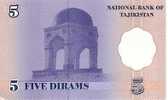 TADJIKISTAN    5 Dirams   Daté De 1999    Pick 11     *****BILLET  NEUF***** - Tagikistan