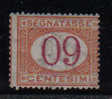 SS1265 - REGNO , Segnatasse Varietà : Cifra Capovolta N. 26a   * R. DIENA - Postage Due