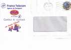PAP TSC FRANCE TELECOM PERPIGNAN AVEC Fenêtre Timbre Rond "FRANCE 98 CHAMPION DU MONDE" - Prêts-à-poster:Stamped On Demand & Semi-official Overprinting (1995-...)
