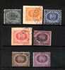 19a - SAN MARINO , Cifra O Stemma Serie N. 1/7 - Used Stamps