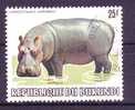 Burundi Nr 1588, Michel = 35 € (Y09474) - Rhinocéros