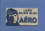 Une Lame De Rasoir AERO  LAME ACIER BLEU  (L109) - Razor Blades