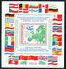 3265 Bulgaria 1983 EUROPA KSZE BLOCK ** MNH/ FLAG /Konferenz  Zusammenarbeit Europa - Francobolli