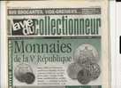 LA VIE DU COLLECTIONNEUR, N° 333, Septembre 2000 : Monnaies De La Ve République, Programmes De Spectacles, Breitling - Antigüedades & Colecciones