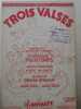PARTITION 3 VALSES OPERETTE DE YVONNE PRINTEMPS  /OSCAR STRAUS / JOHANN STRAUSS  1936 - Autres & Non Classés