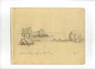 - VUE D'ALGER . DESSIN PROVENANT D´UN CARNET DE CROQUIS FAITS A ALGER EN 1941 . - Dessins