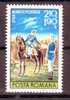 ROMANIA  1977  ** Mi 3473, HORSES, MNH,OG. - Politie En Rijkswacht