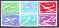 ROMANIA  1977  ** Mi 3411/16, AIR PLANE, MNH,OG. - Unused Stamps