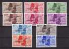 CONGO KINSHASA MNH** COB 420/29 CARTE CONGO MAP OVERPRINT - Altri & Non Classificati